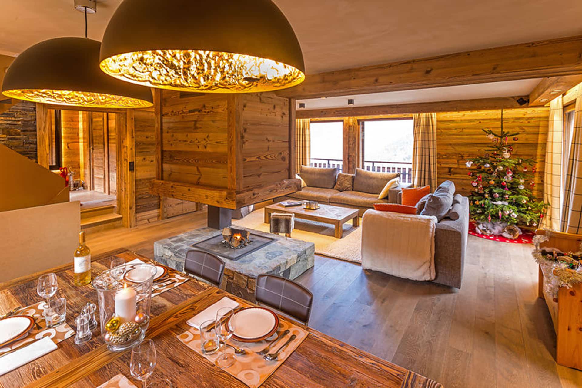 RENOVATION AND LAYOUT OF A MOUNTAIN CHALET - Amevet