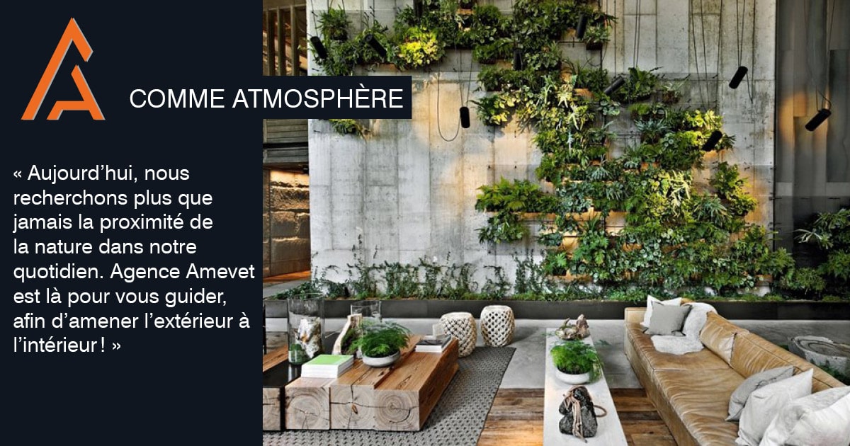 le biophilic design est un atout