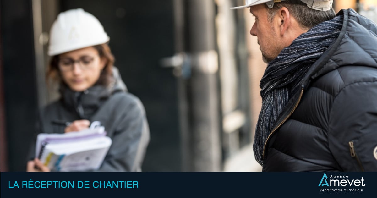 reception de chantier, agence amevet