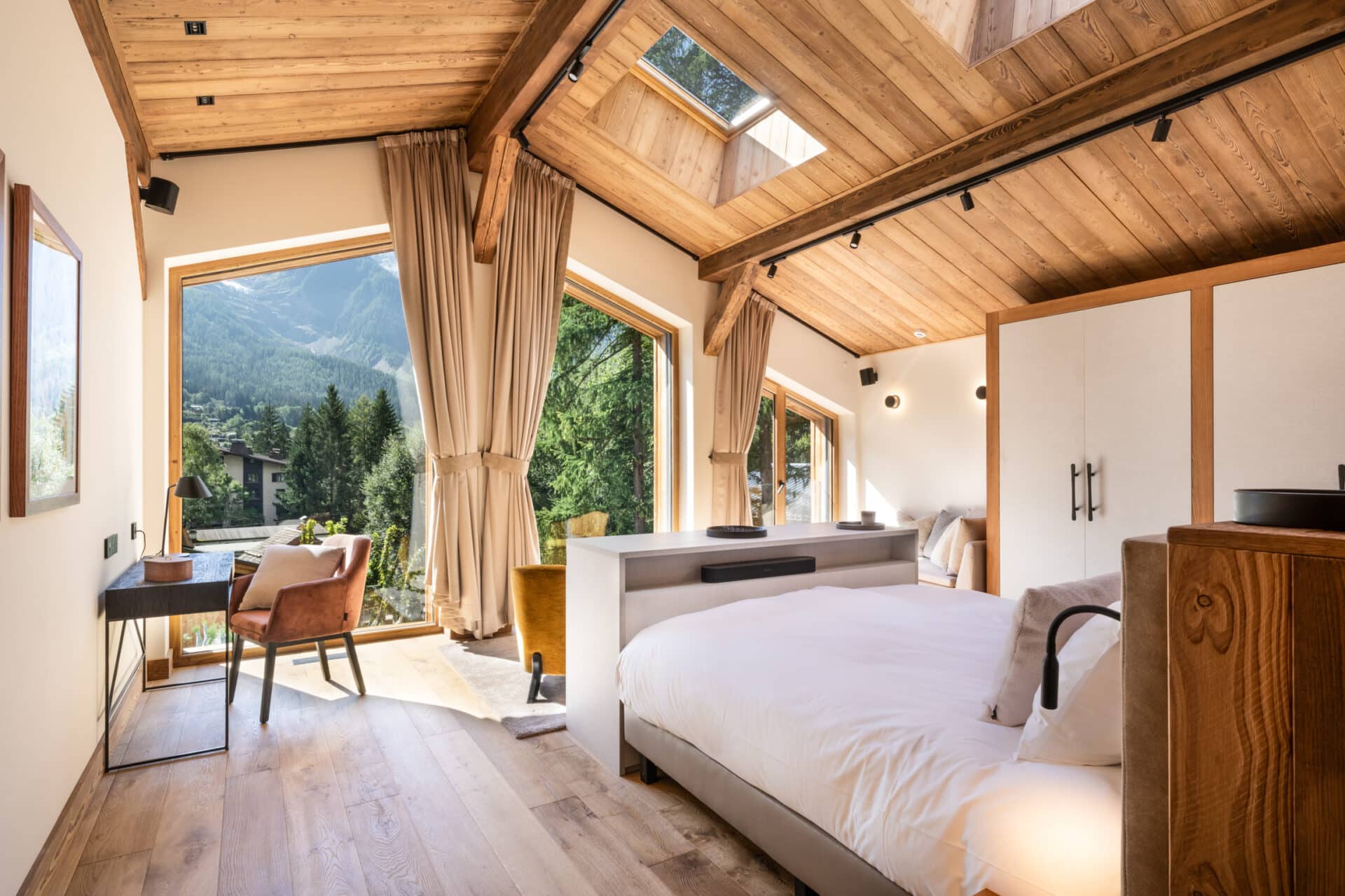 Chalet d'exception Chamonix Agence Amevet