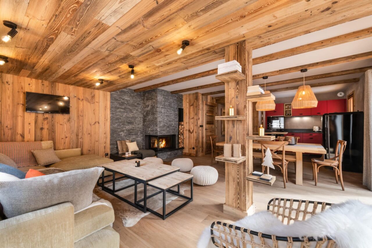 chalet saint marin de belleville ambiance montagne coloree 02