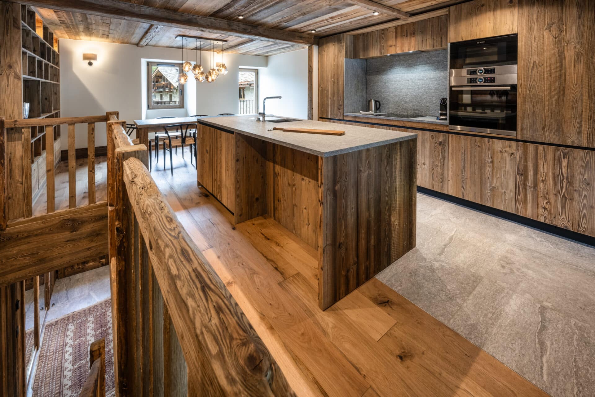 Transformation et rénovation d'un appartement à Val-d’Isère | Amevet